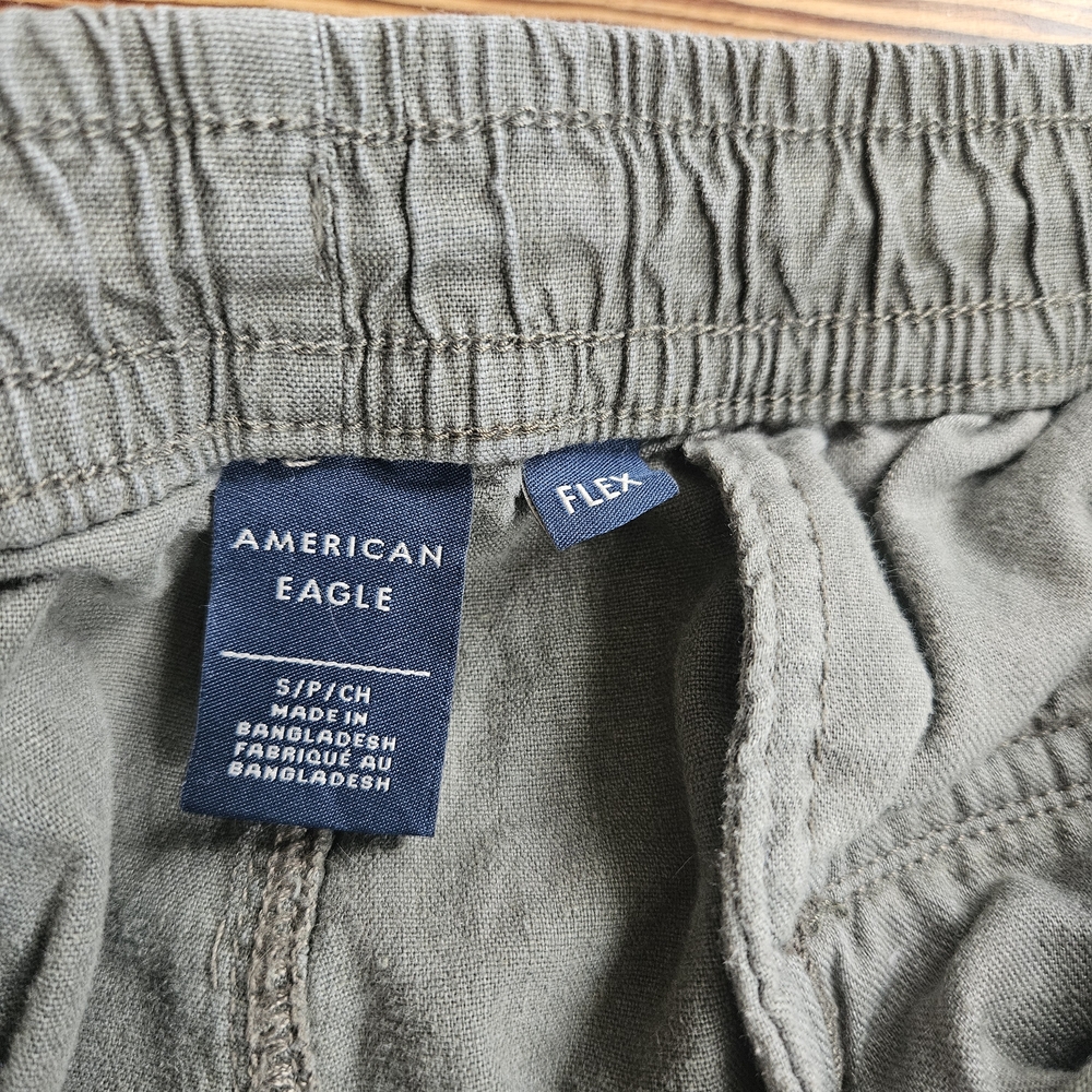 American Eagle Linen-Blend Pants - Picture 3 of 5